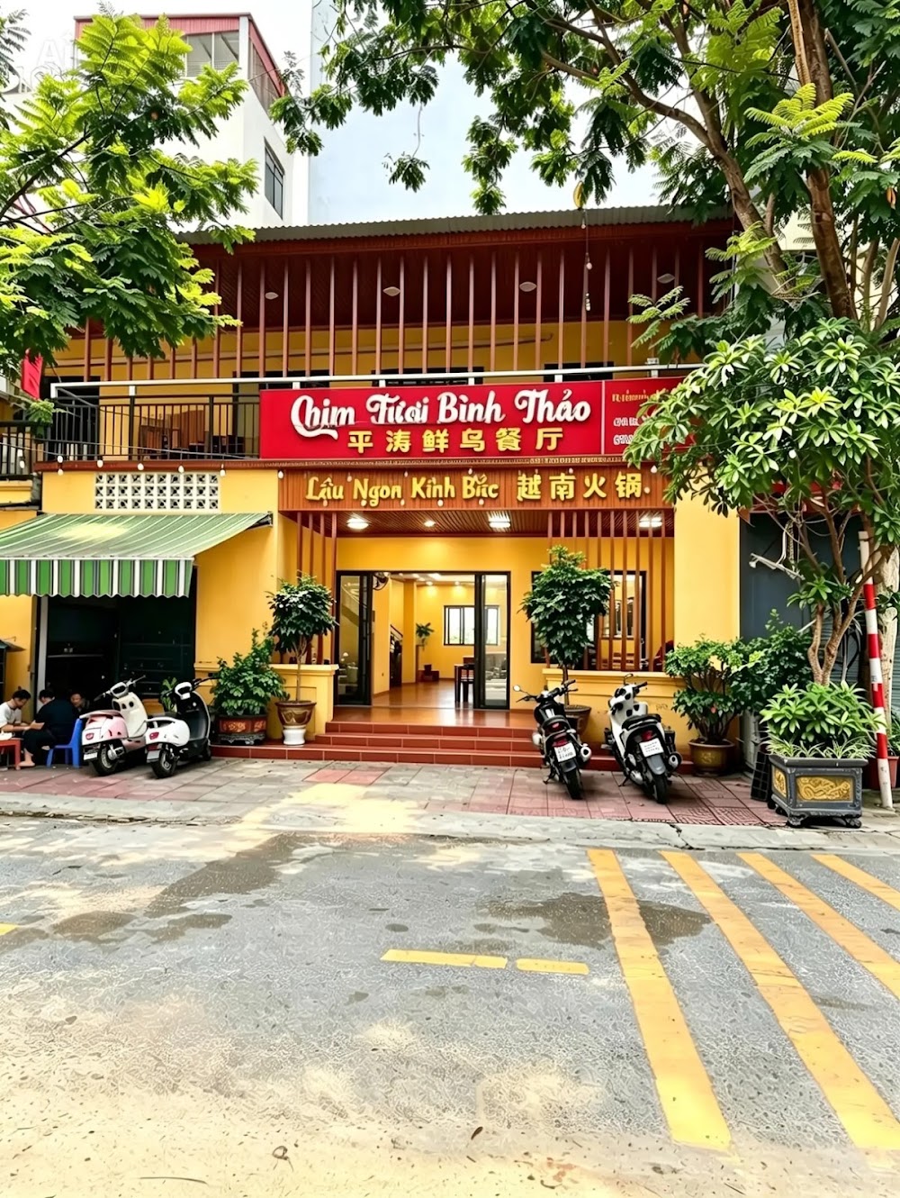 Quán Lá Nghệ Sỹ - Chim Trời BÌNH THẢO – Không gian quán