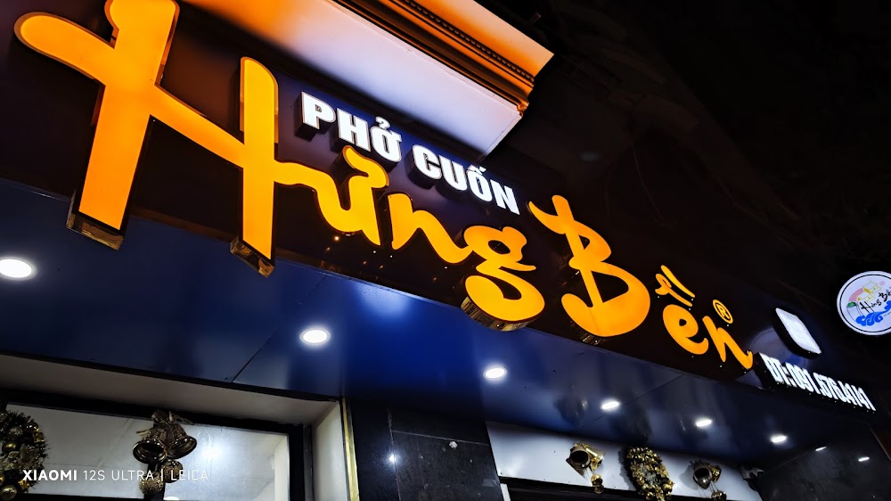 Phở Cuốn Hưng Bền – Không gian quán