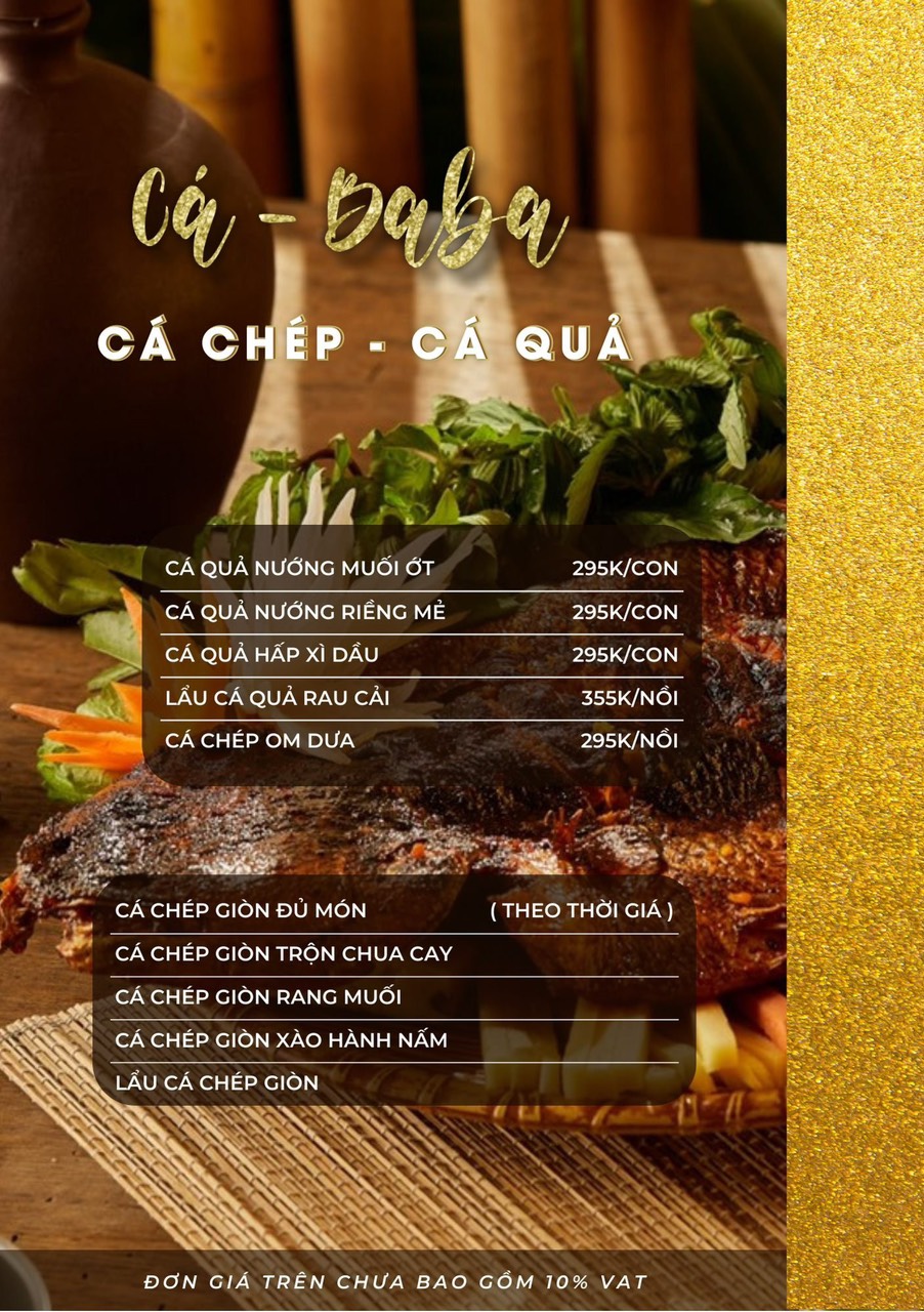 Ẩm thực Miền tây - 51 Giang Văn Minh – Menu của quán