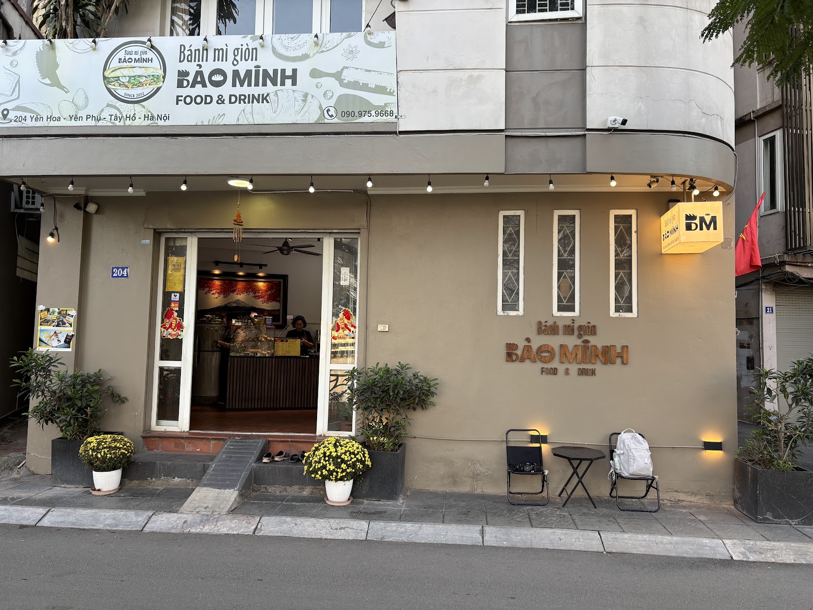 Bánh Mì Giòn Bảo Minh – Không gian quán
