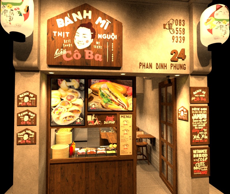 Bánh Mì Thịt Nguội Hiệu Cô Ba