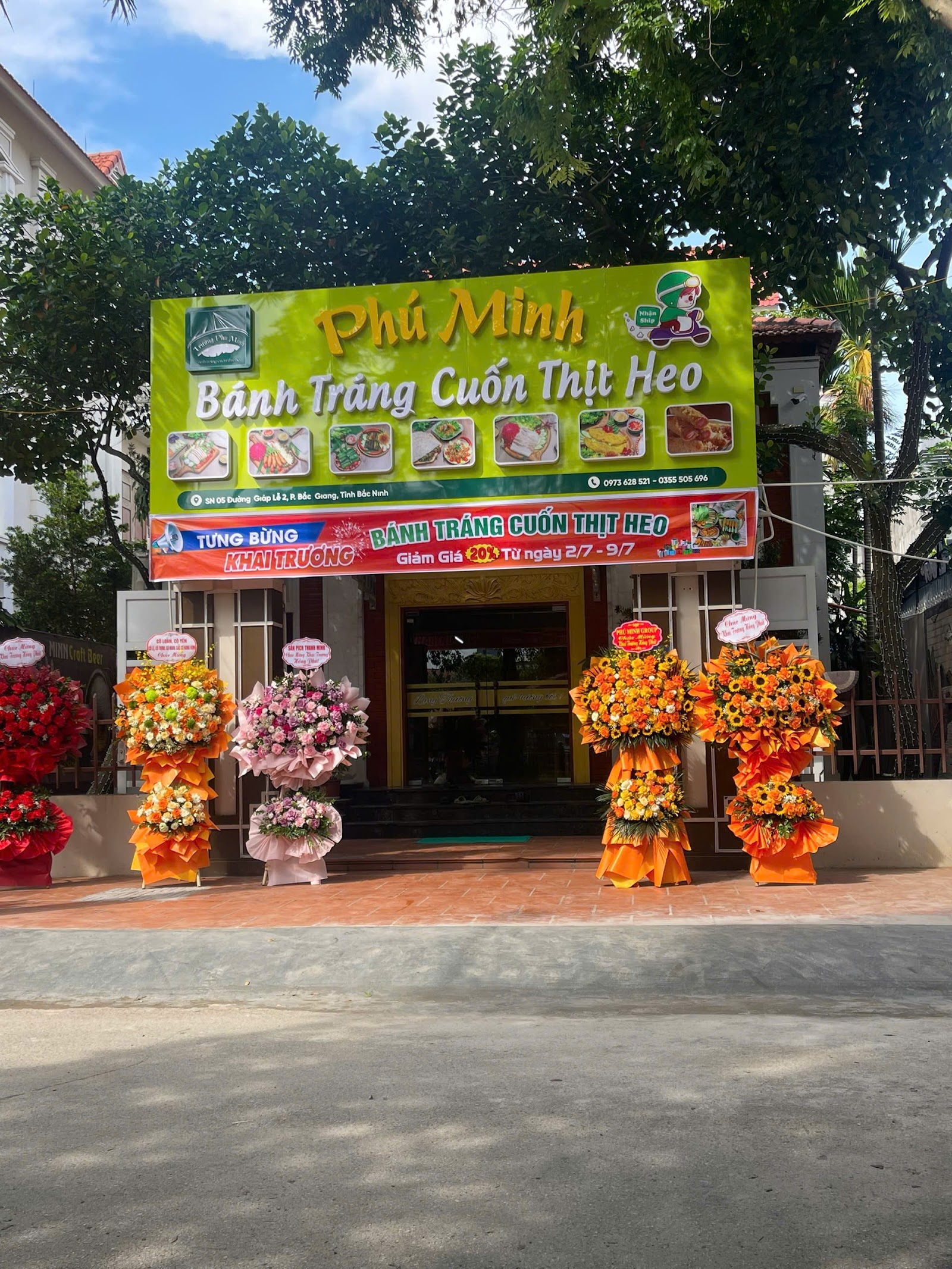 Bánh Tráng Phú Minh – Không gian quán