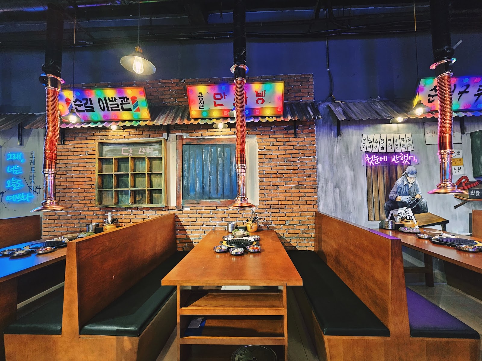 BOSSAM BBQ- 186 Nguyễn Thị Lưu TP.Bắc Giang – Không gian quán