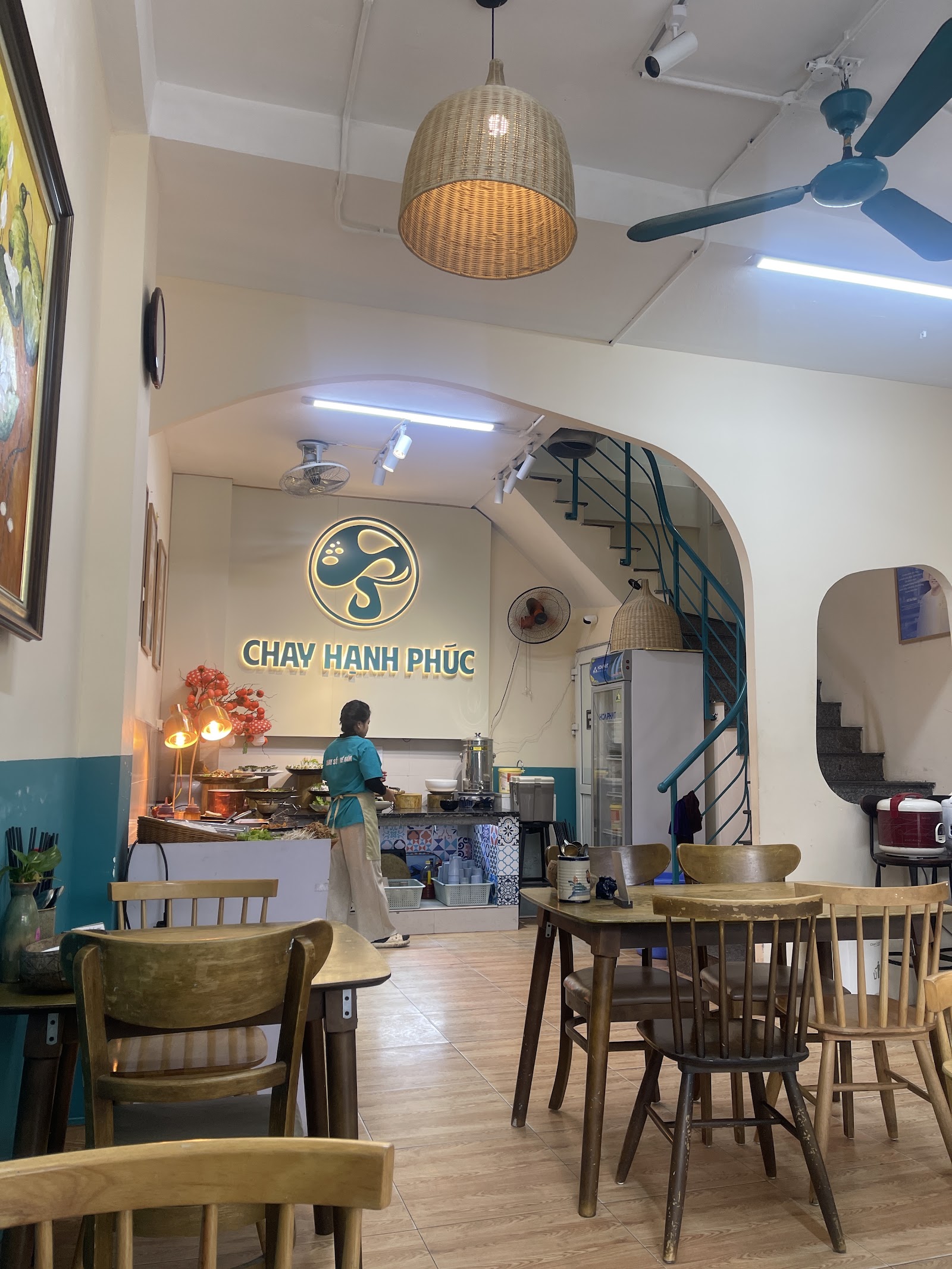 Buffet Chay Hạnh Phúc – Không gian quán