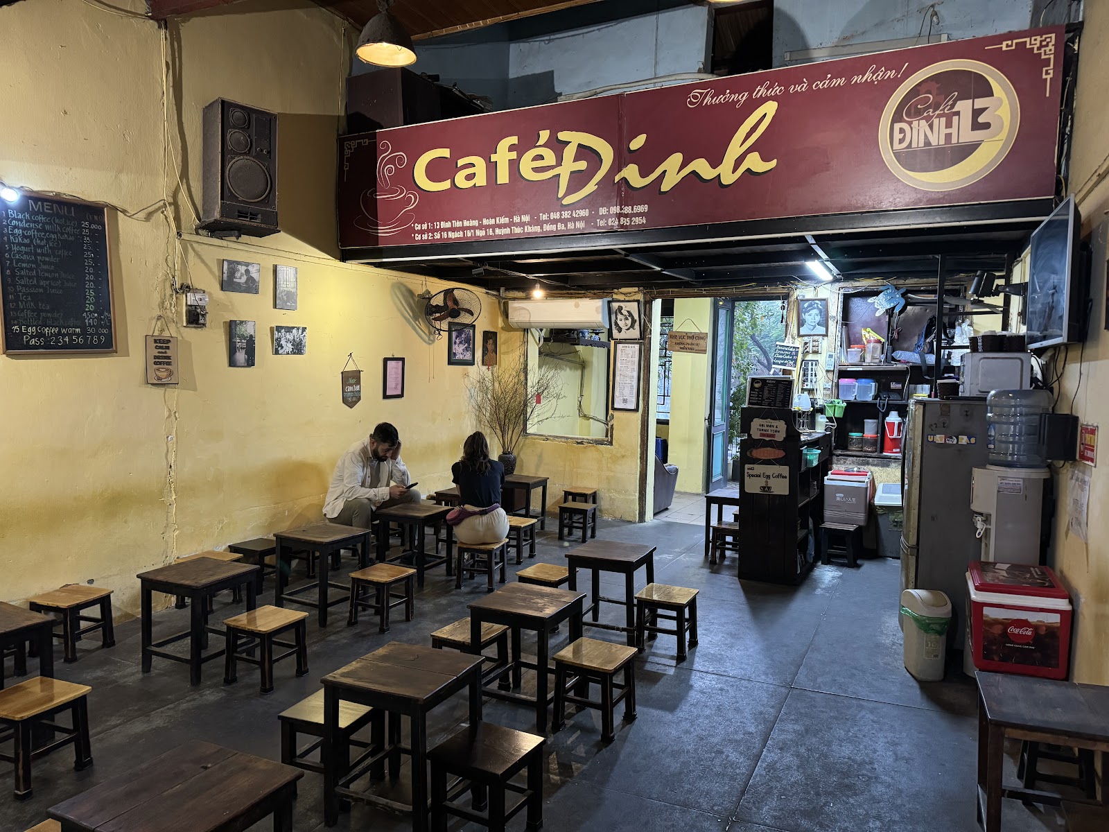 Cafe Đinh – Không gian quán