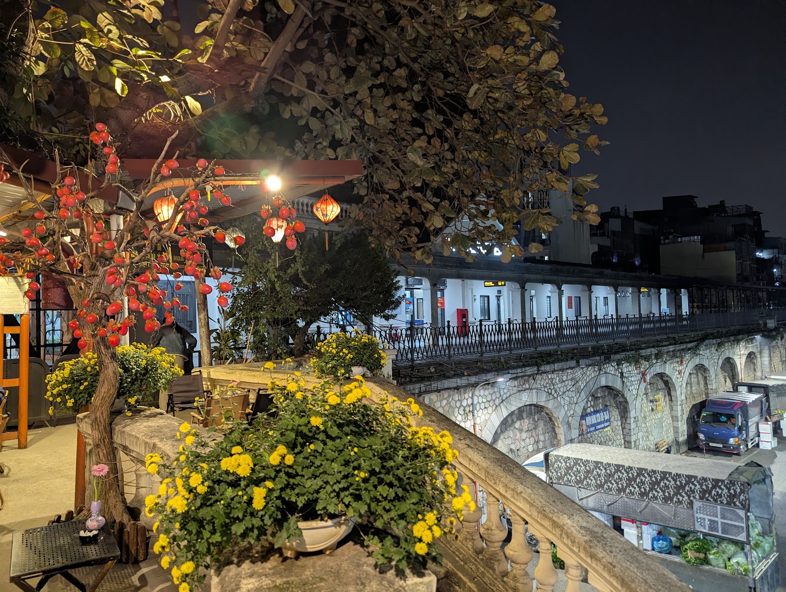 Cafe Hoả Xa – Không gian quán