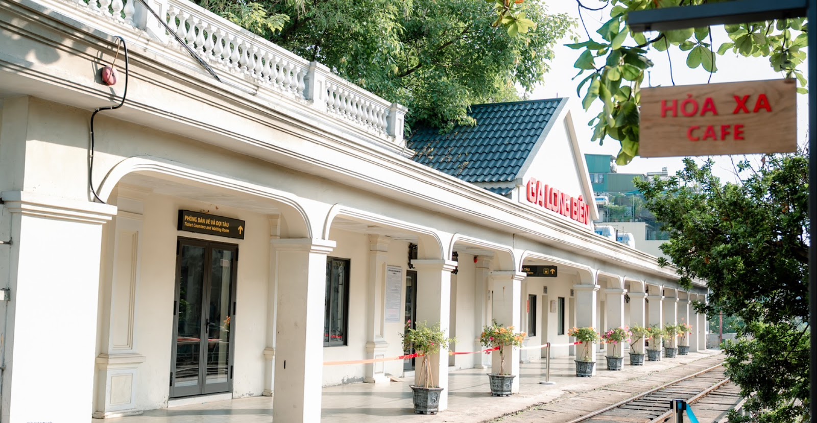 Cafe Hoả Xa – Không gian quán