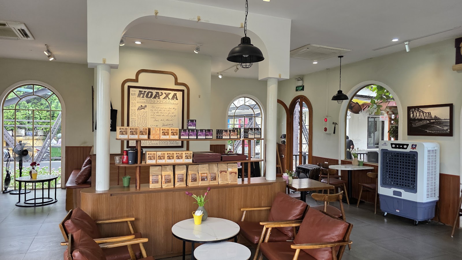 Cafe Hoả Xa – Không gian quán