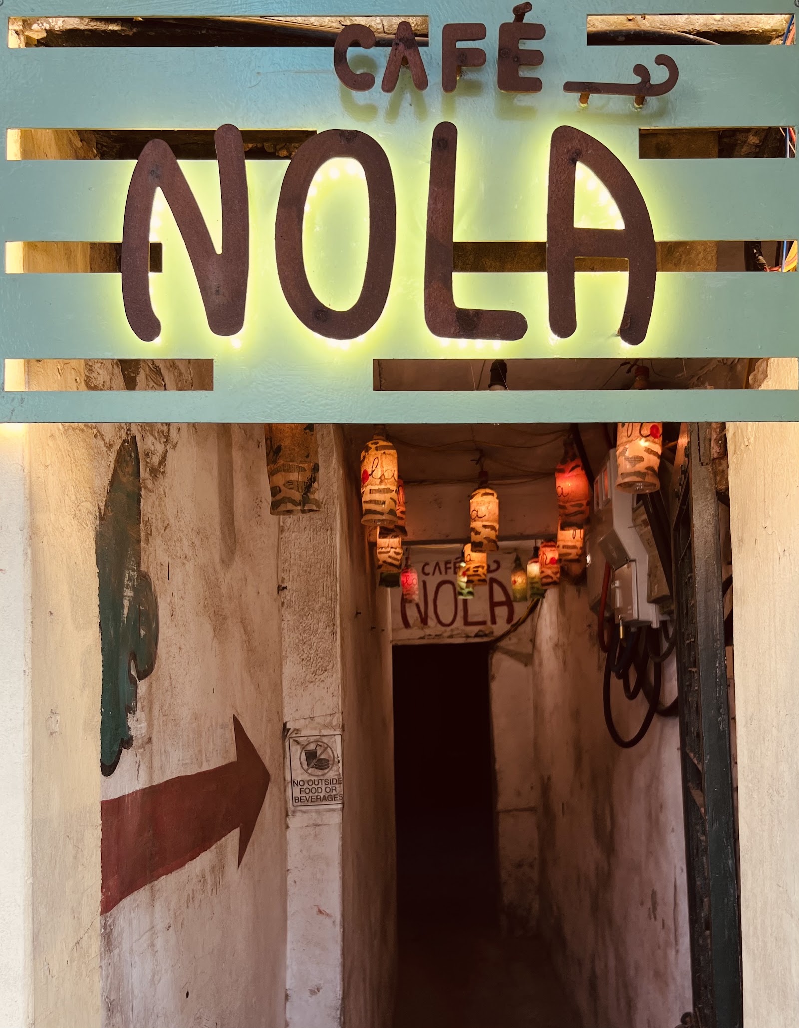 Cafe Nola – Không gian quán