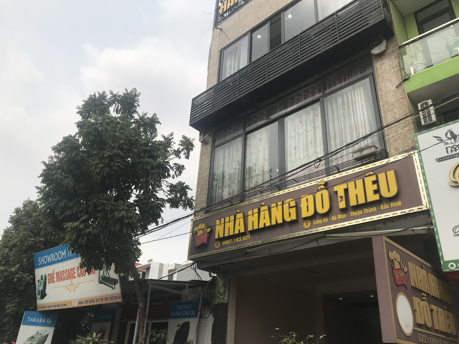 Nhà Hàng Đỗ Thêu – Không gian quán