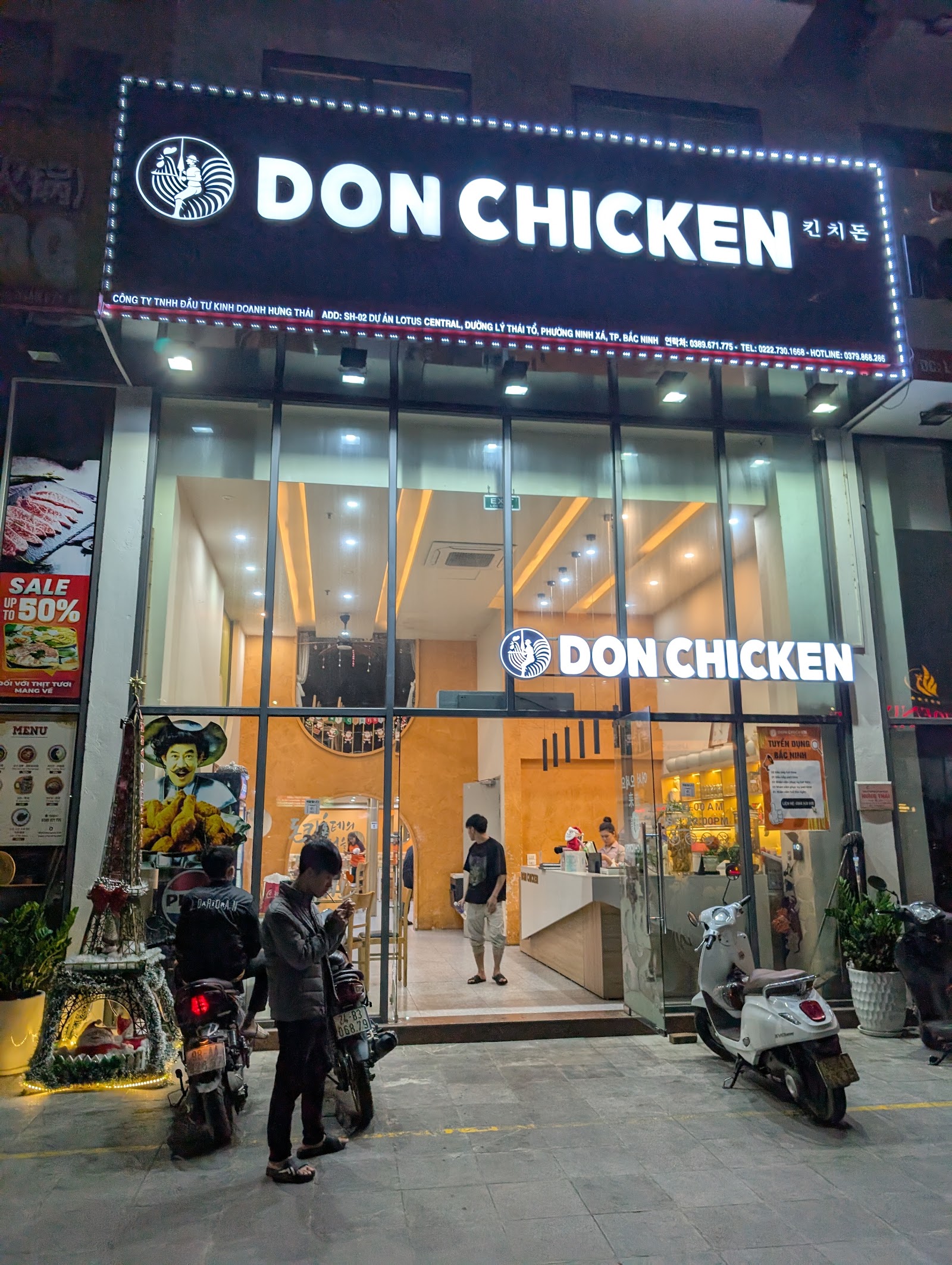 Don Chicken Bắc Ninh – Không gian quán