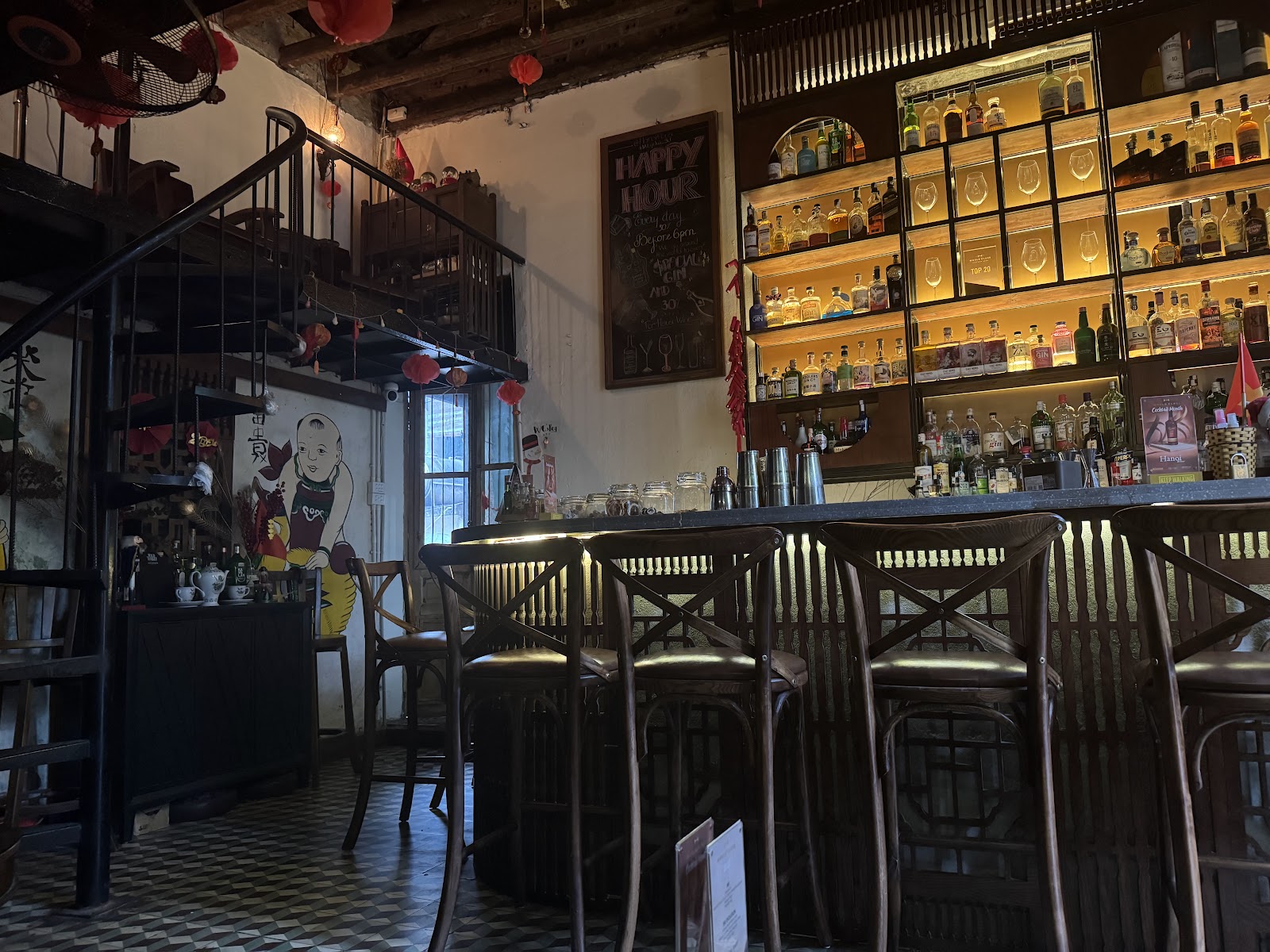 Hanoi House Cocktail Bar - Cafe – Không gian quán