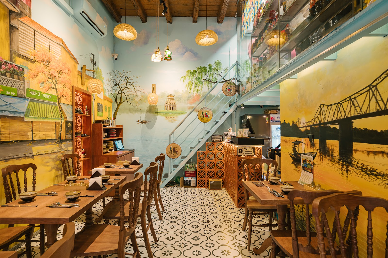 Hanoi-Oi Kitchen – Không gian quán