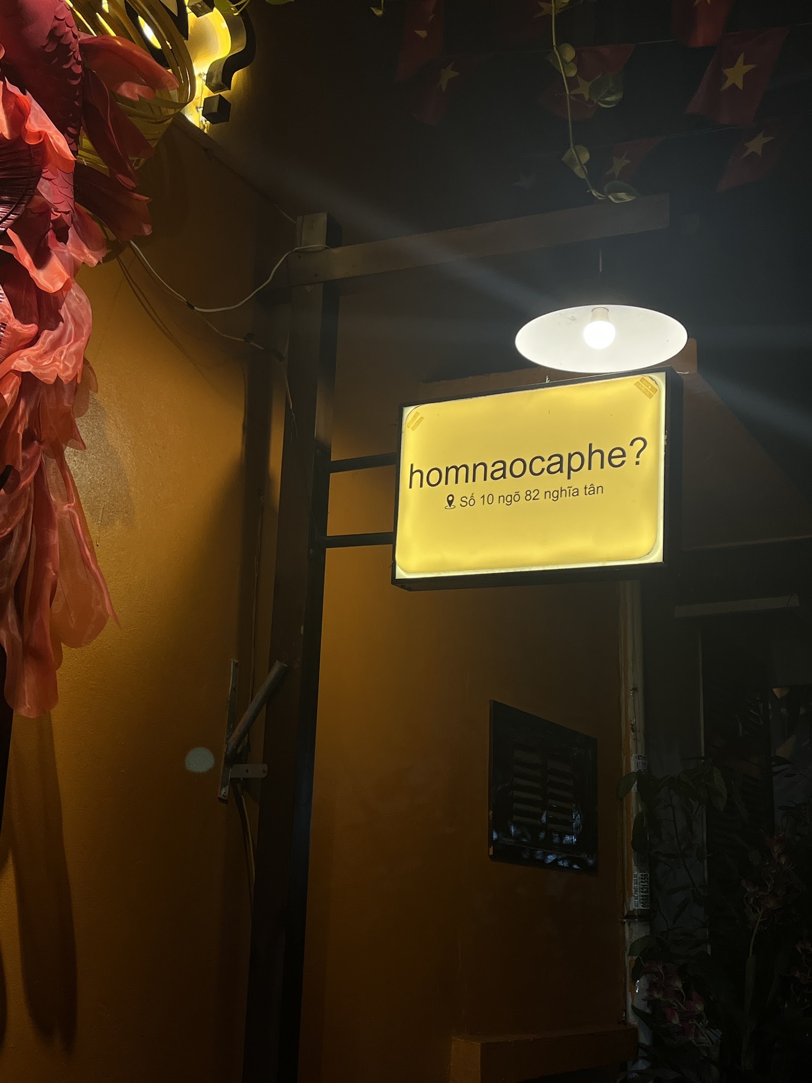 hôm nào cà phê? – Không gian quán