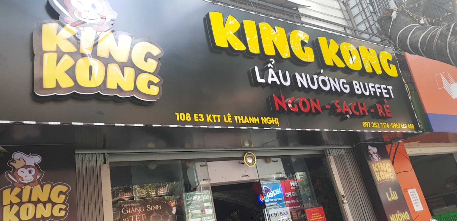 Kingkong Buffet 108e3 – Không gian quán