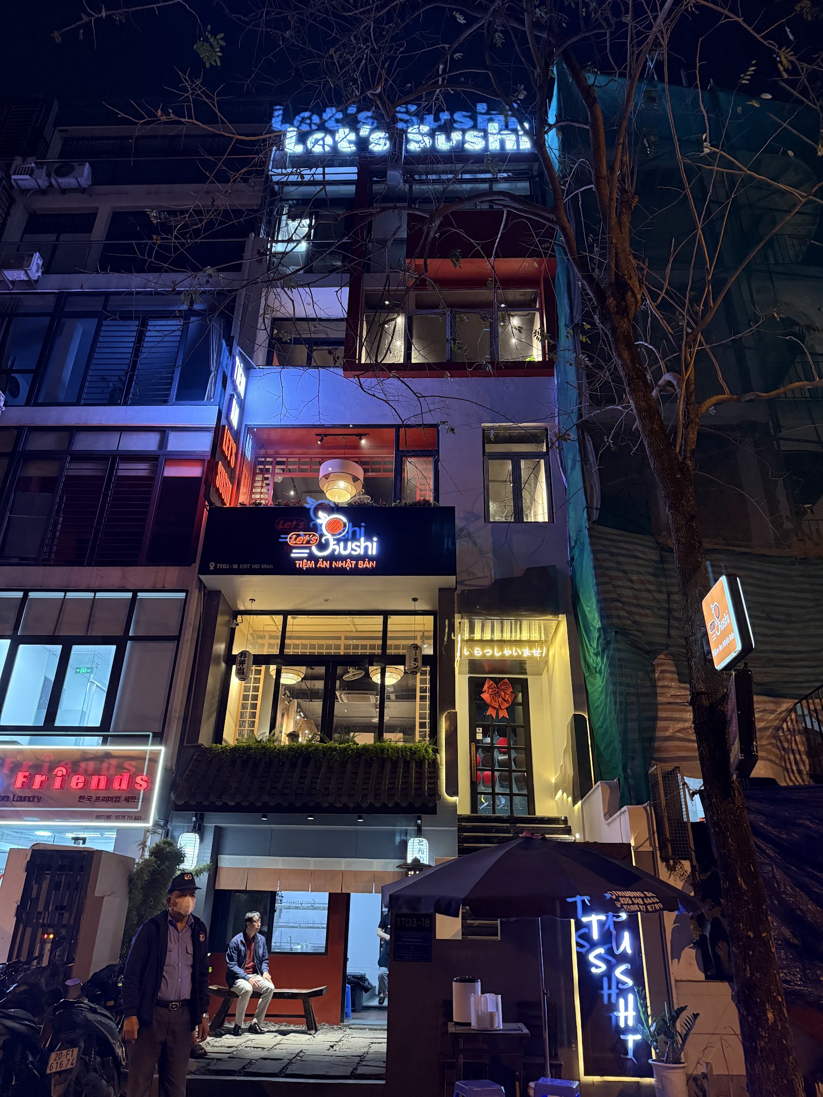 Let's Sushi Hàm Nghi – Không gian quán