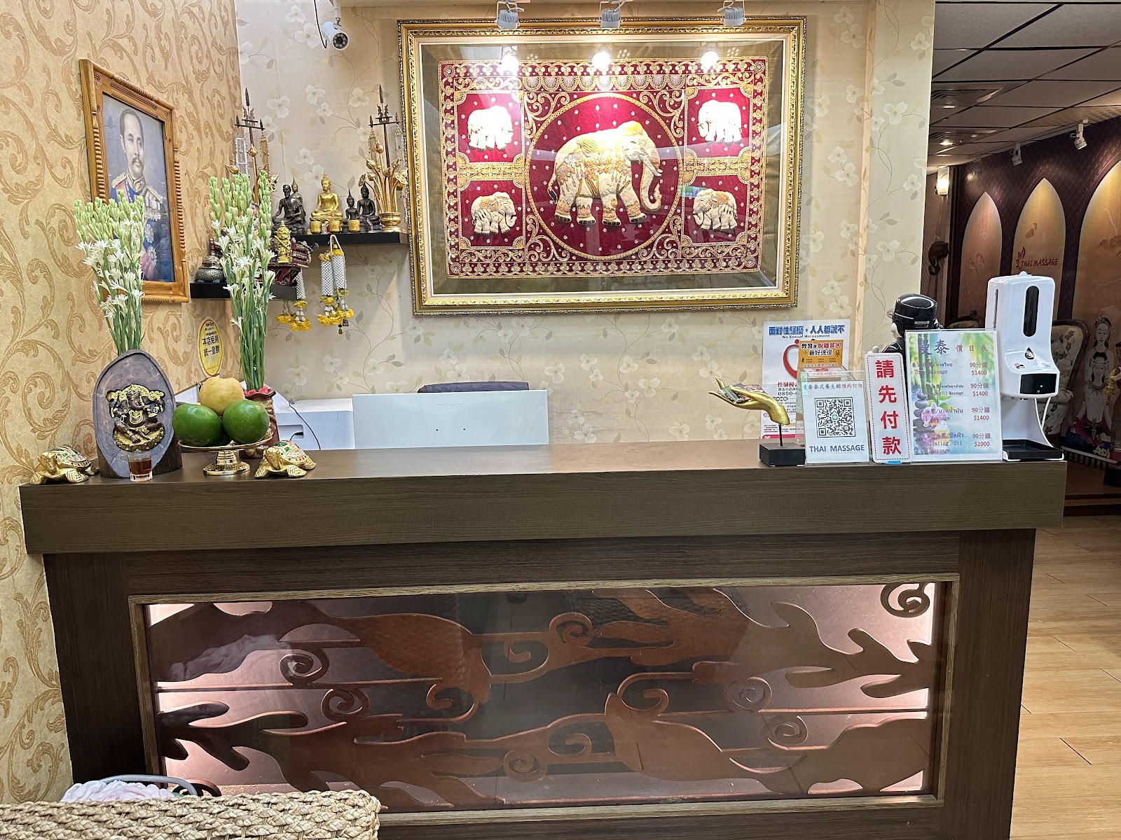 曼泰泰式養生館環境照