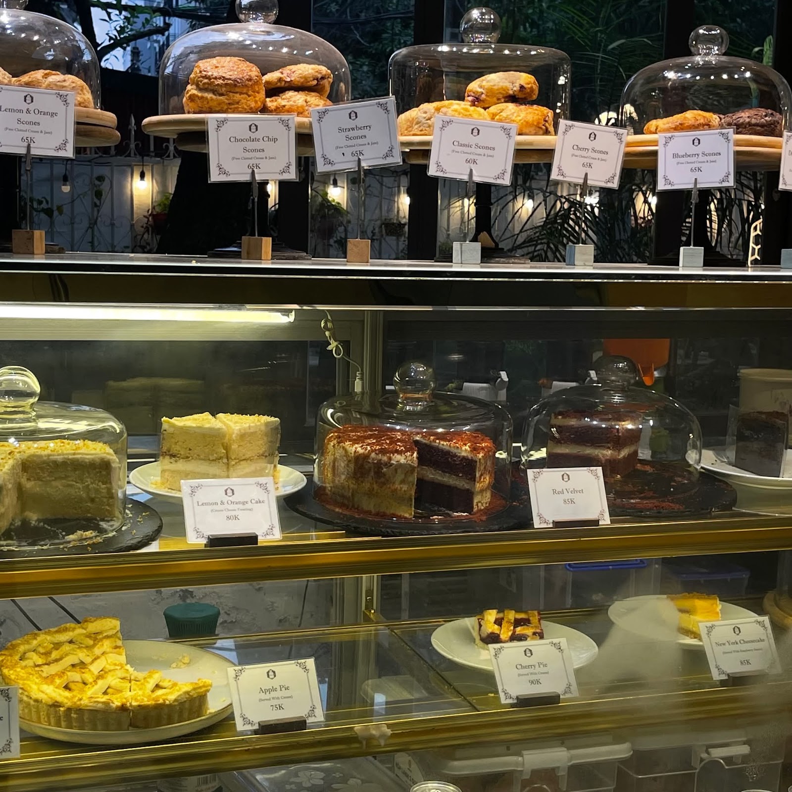 Milk & Honey Tây Hồ – Menu của quán