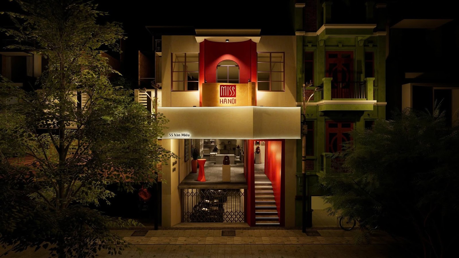 Miss Hà Nội – Không gian quán