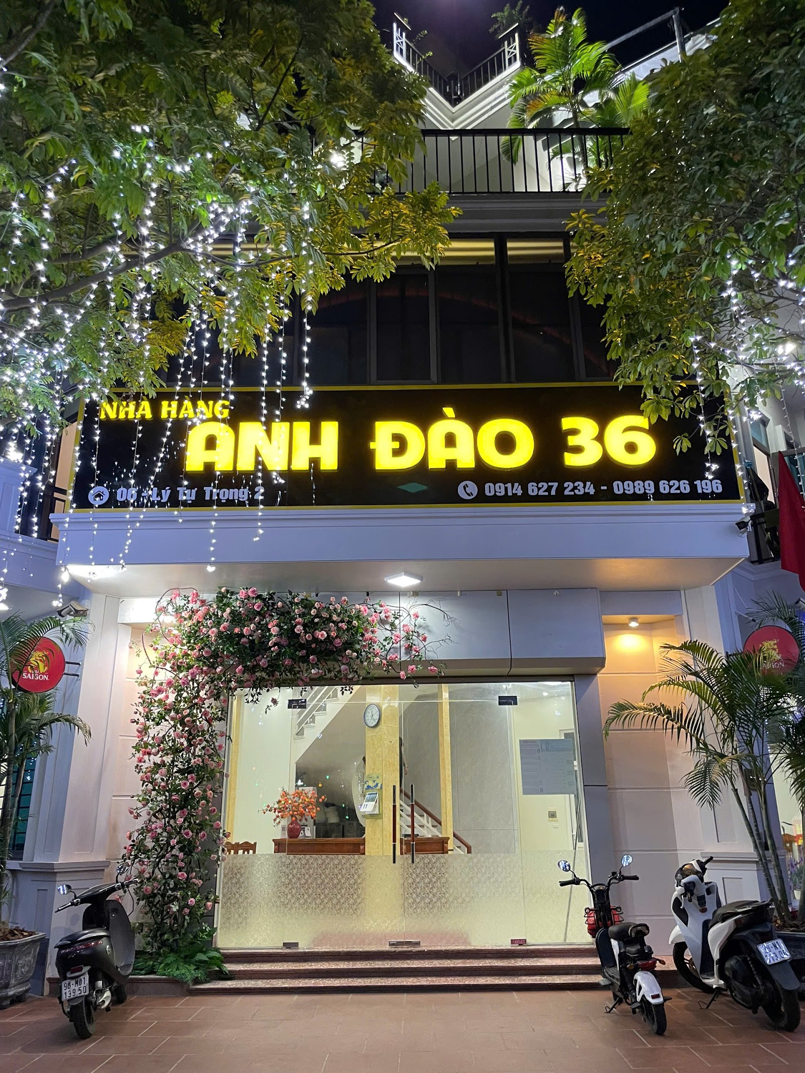 Nhà Hàng Anh Đào 36 – Không gian quán