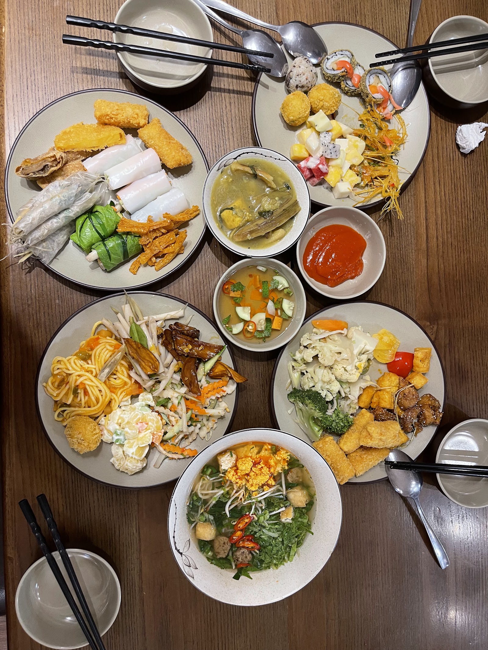 Nhà hàng Buffet chay Vô Vi - Yên Lãng