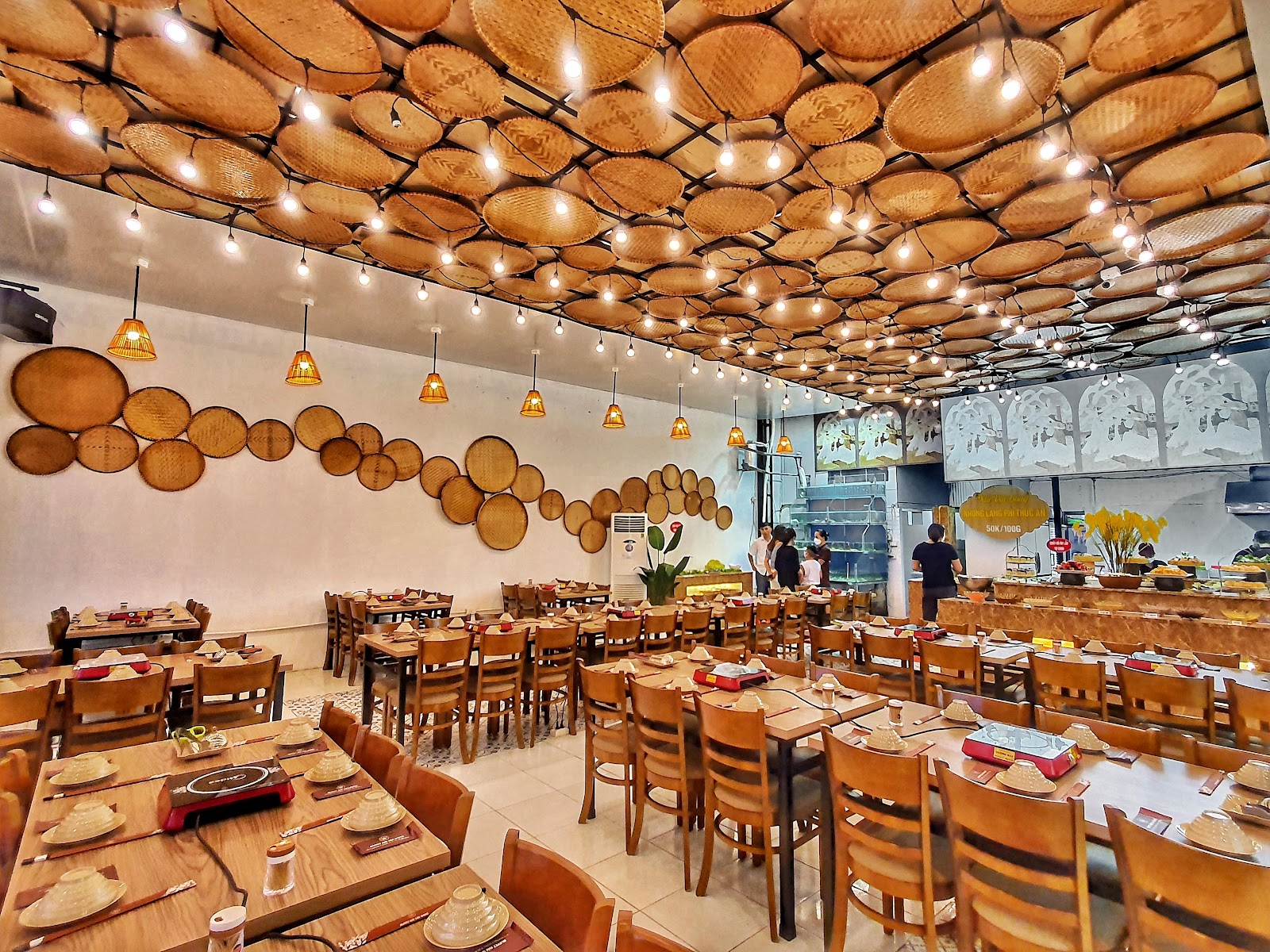 Nhà hàng buffet hải sản WANG – Không gian quán