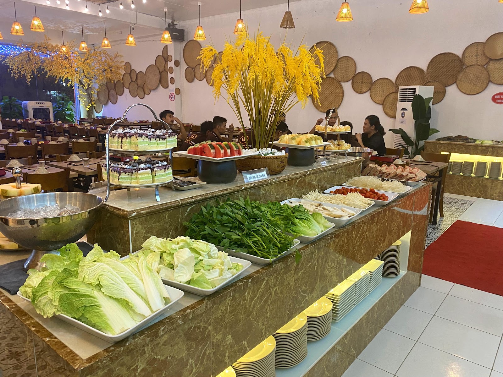 Nhà hàng buffet hải sản WANG – Không gian quán