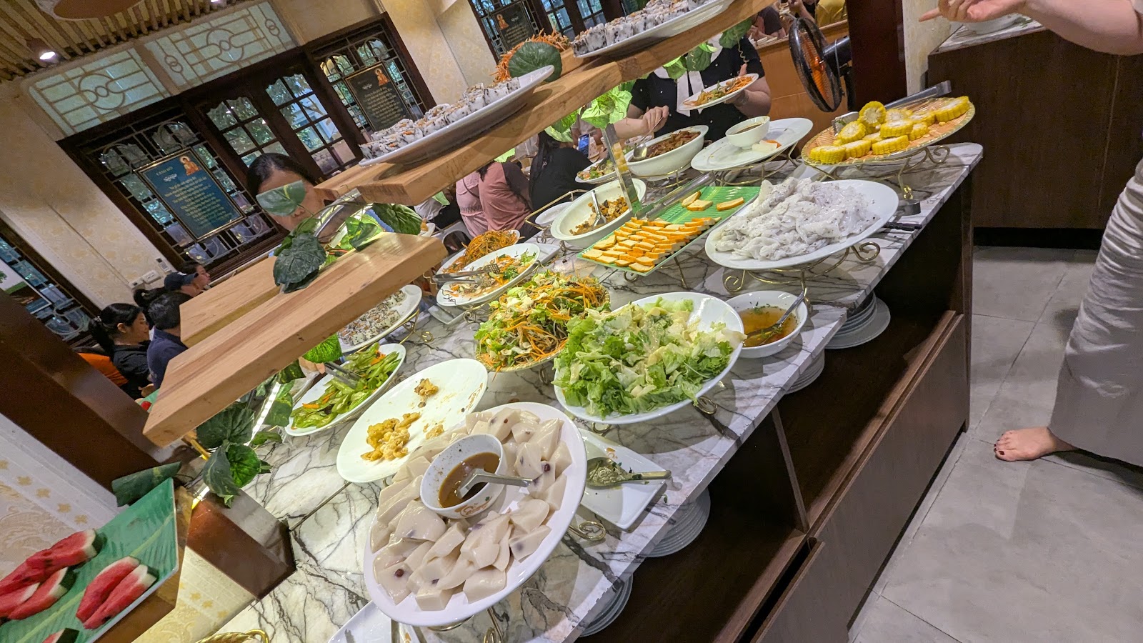 Nhà hàng chay Tâm An Lạc Bắc Ninh (Vegetarian Restaurant) – Không gian quán