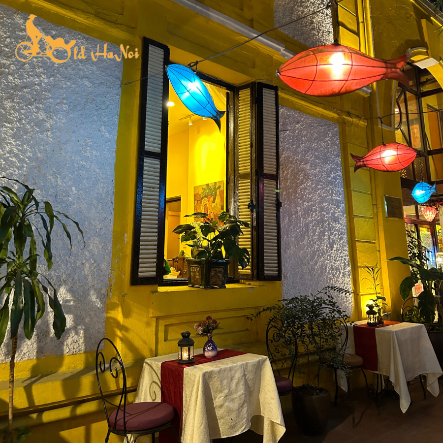 Nhà hàng Chef Quân-OldHanoi Restaurant – Không gian quán