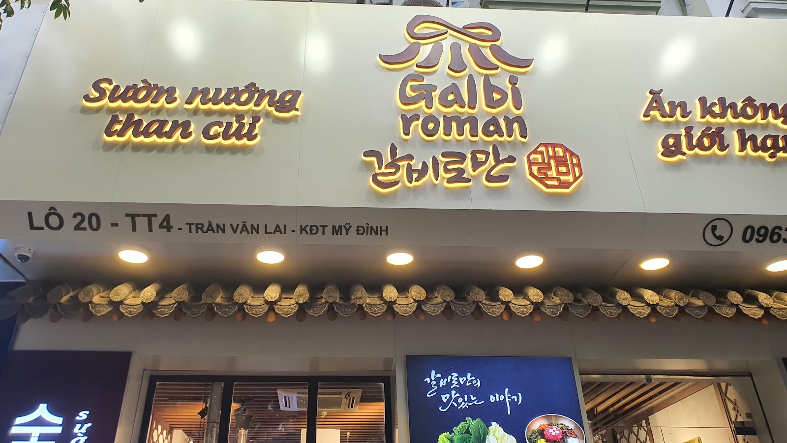 Nhà hàng Galbi roman