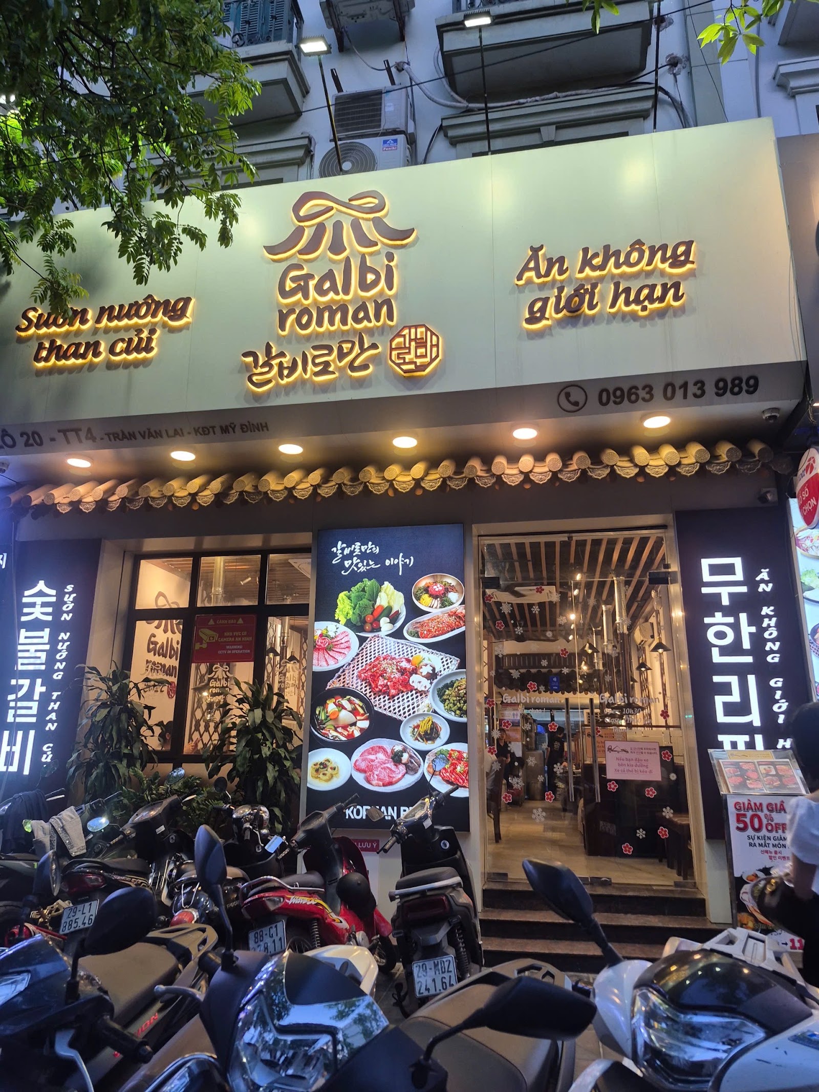 Nhà hàng Galbi roman
