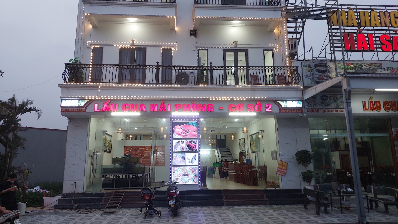 Nhà hàng Lẩu cua đồng Hải Phòng – Không gian quán