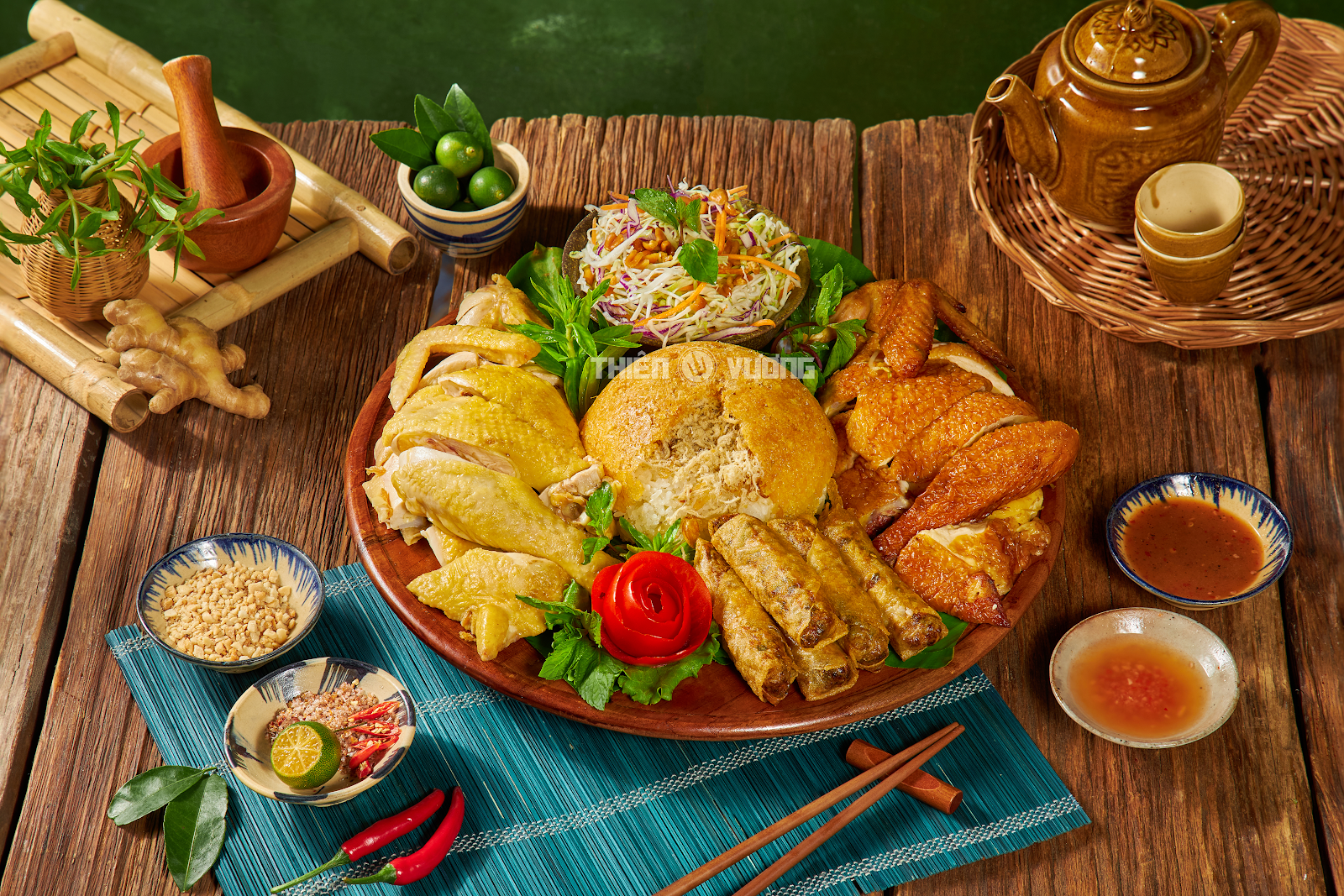 Nhà Hàng Thiên Vương - Gà Mẹt , Lợn Bản, Lẩu Riêu Cua Bắc Ninh