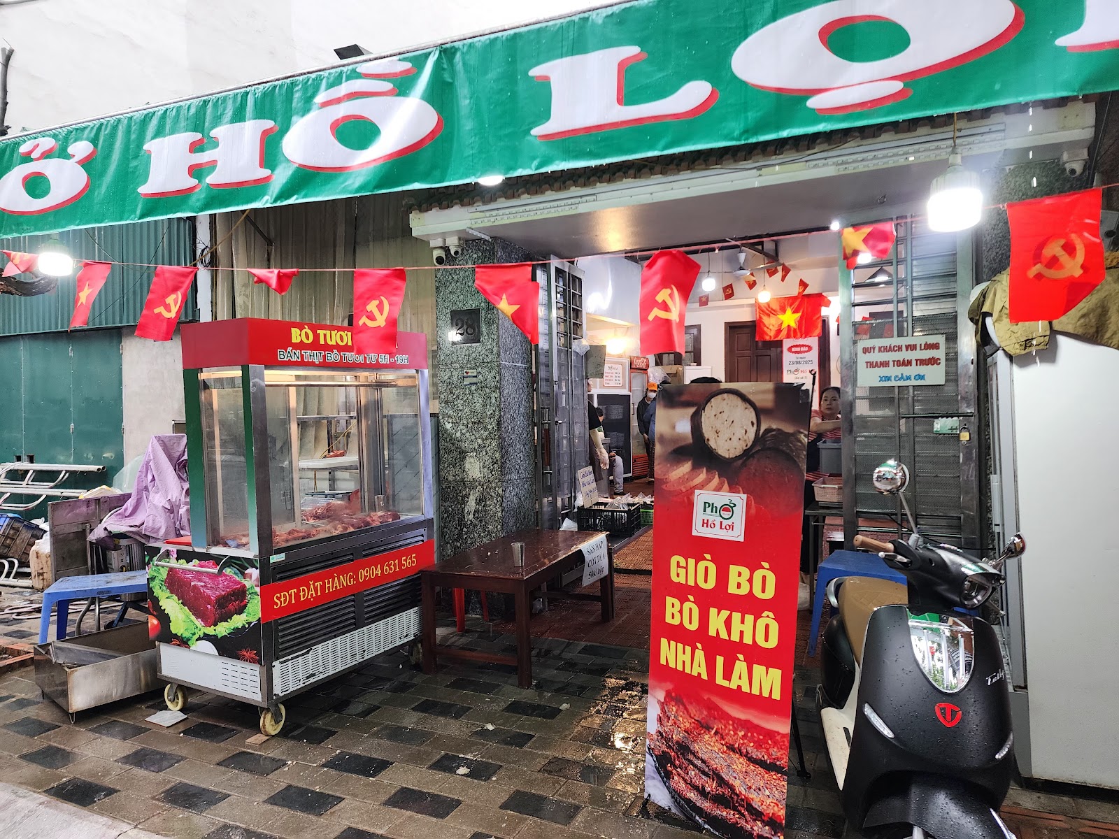 Phở Bò Hồ Lợi – Không gian quán