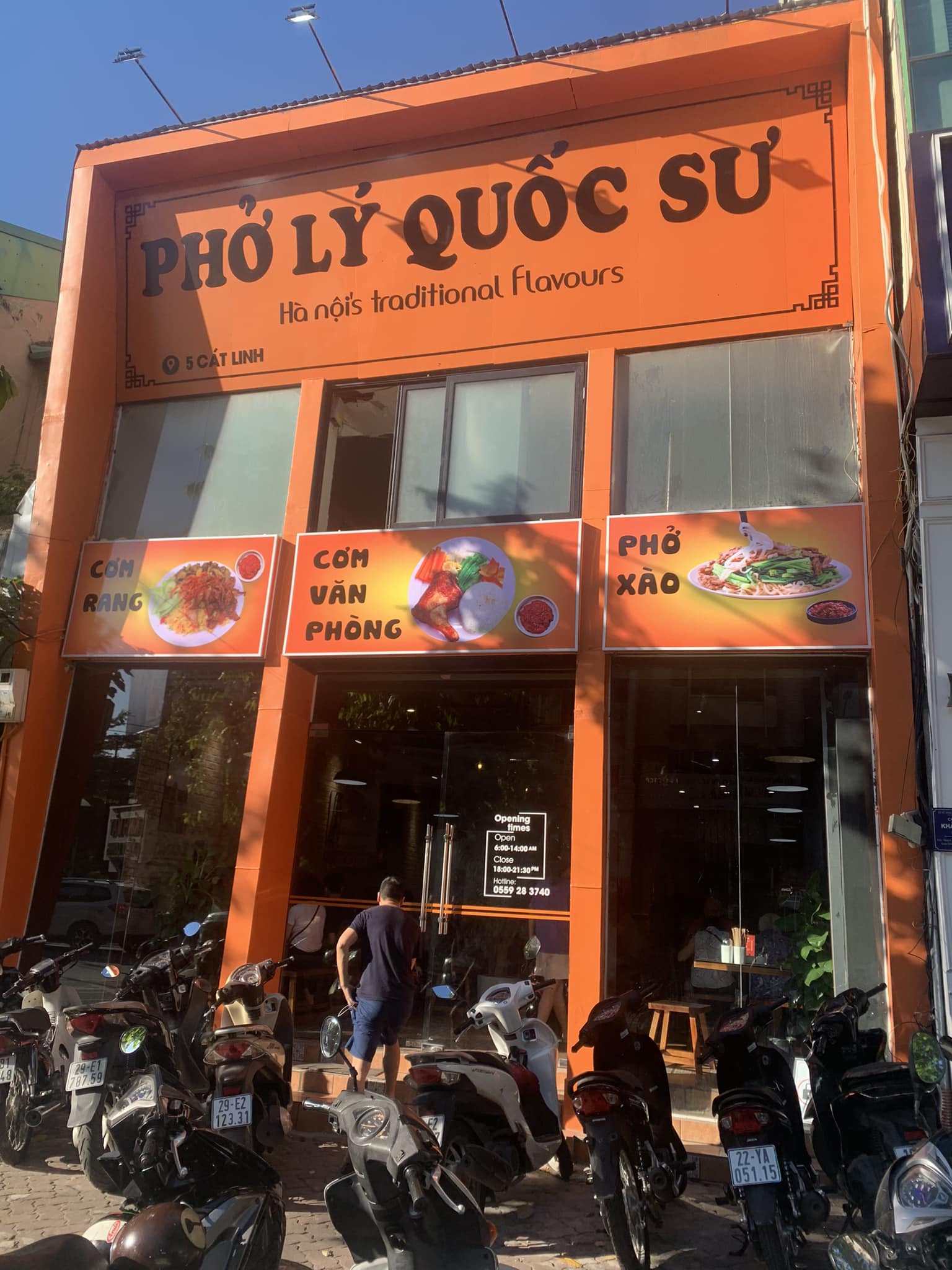 Phở Lý Quốc Sư Cát Linh – Không gian quán