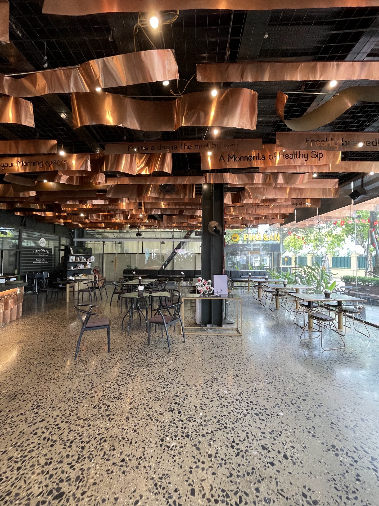 San Coffee – Không gian quán