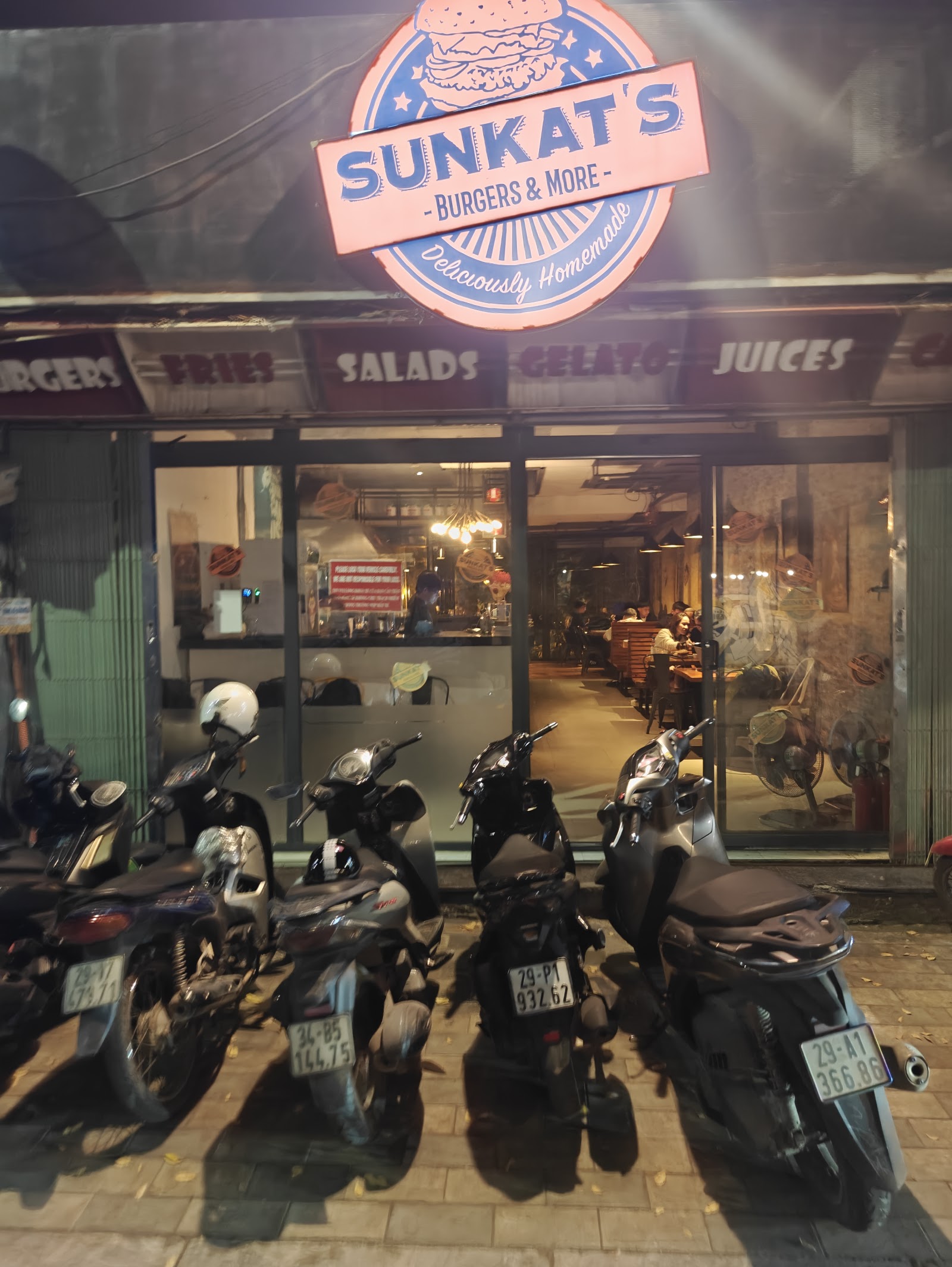 SunKat's Burgers – Không gian quán