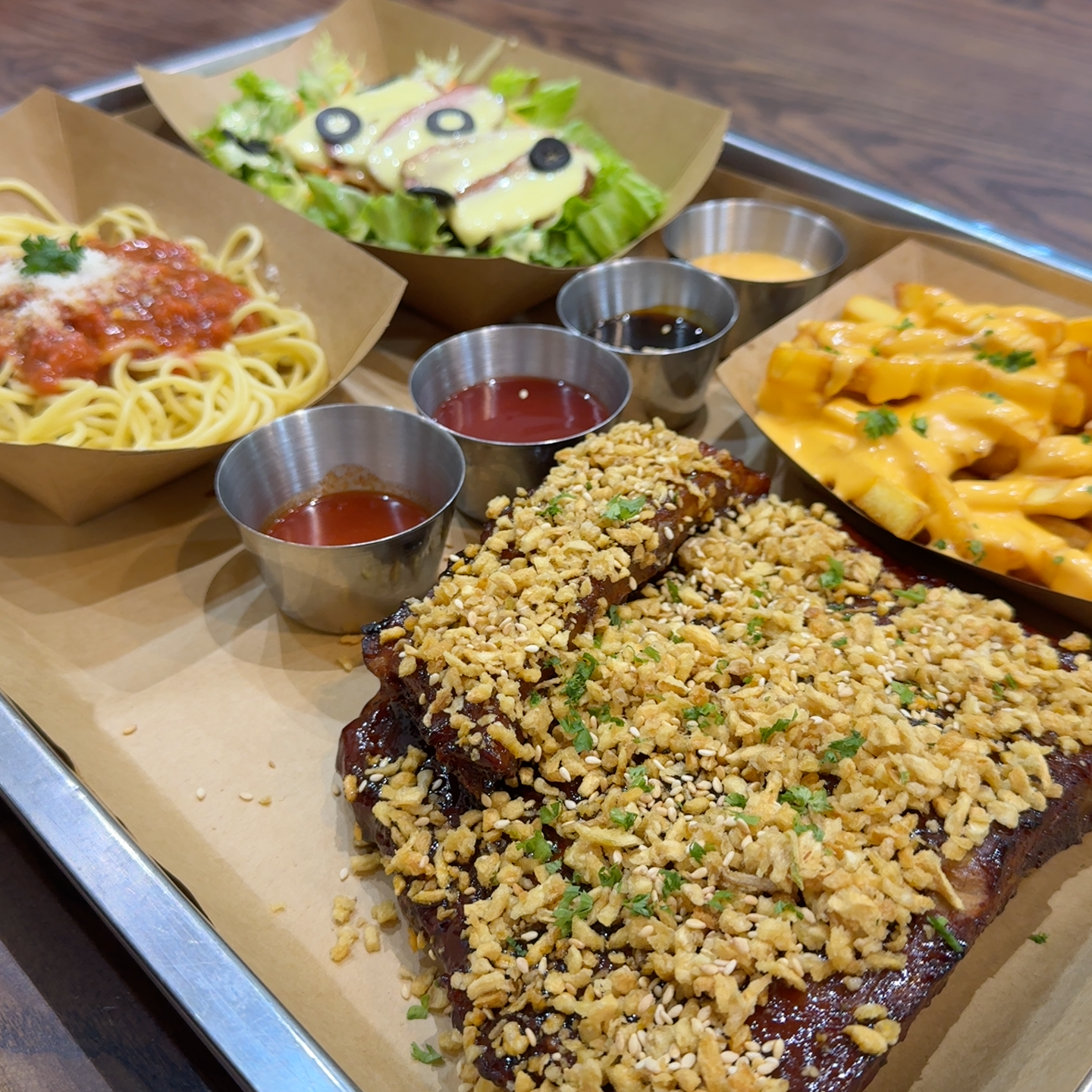 Sườn Kingdom Trung Kính - Sườn nướng BBQ