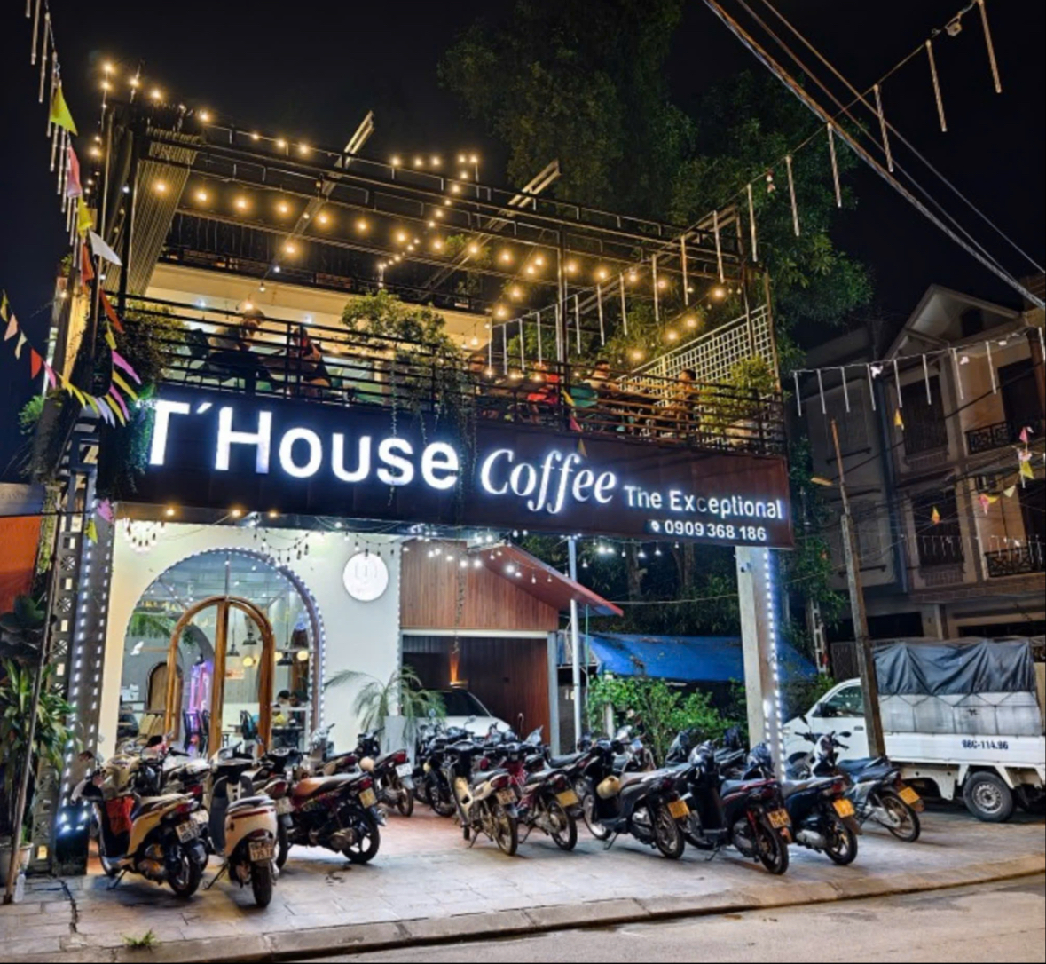 T'House Coffee. Trà Sữa, Mì Cay, Đồ ăn nhanh