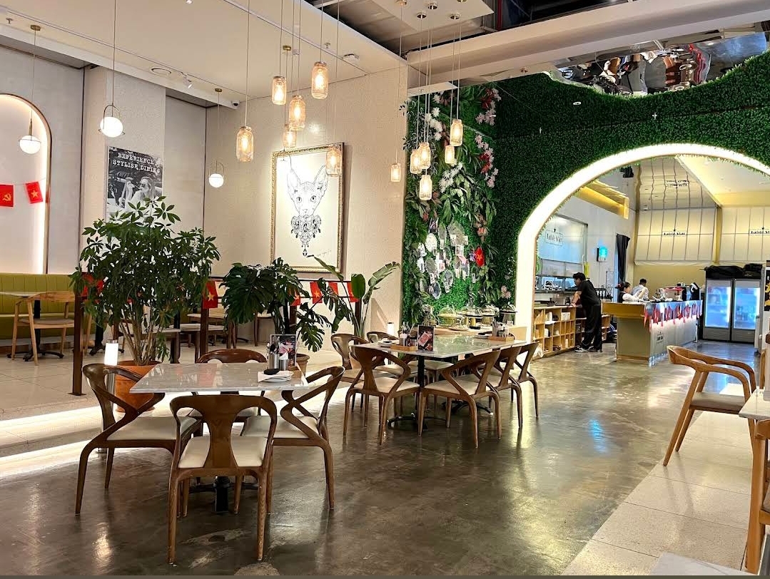 Table Star Restaurant Lotte Mall Nhà hàng Ý Fusion tại Tây Hồ