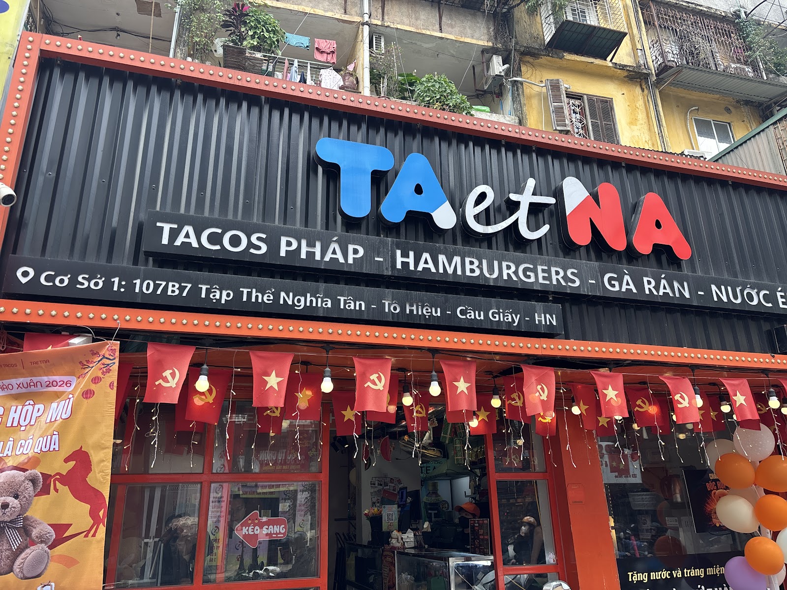 Taetna Tacos Pháp - Tô Hiệu – Không gian quán