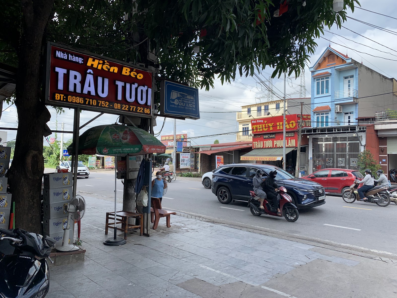 Trâu Tươi Hiền Béo – Không gian quán
