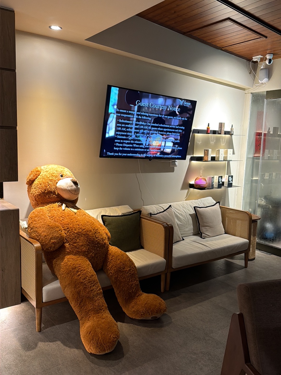 V Sense Spa & Lounge 越式洗髮環境照