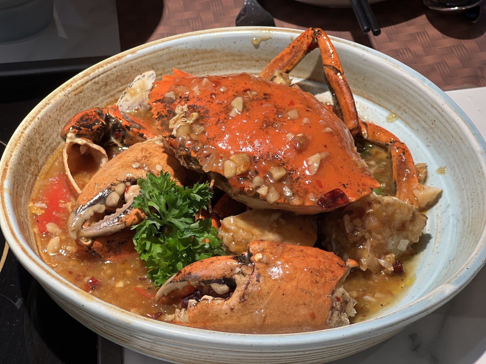 Yiam Yiam Seafood - Cua sốt cà ri Thái