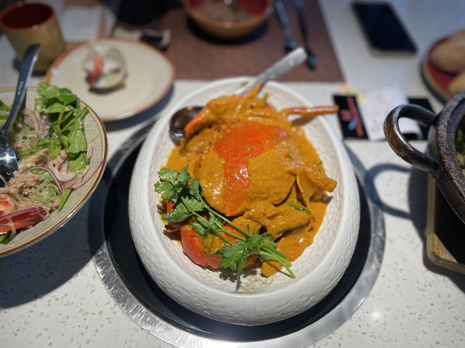 Yiam Yiam Seafood - Cua sốt cà ri Thái
